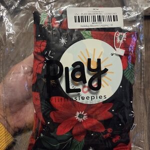 Little Sleepies Berry Merry Leggings